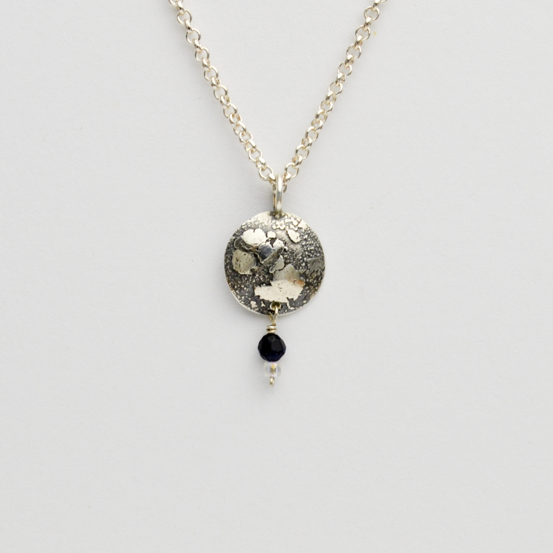 Praise Him Universe Disc Necklace